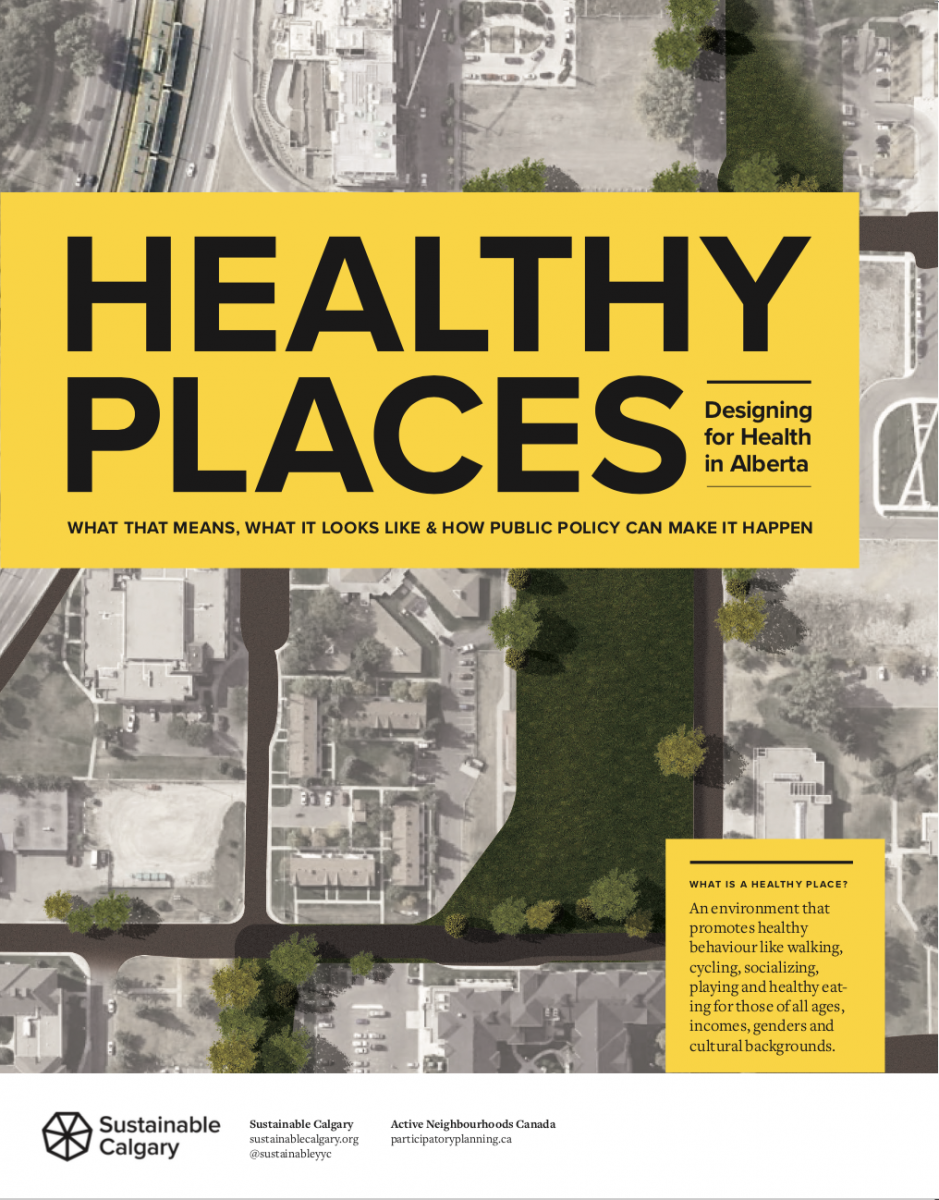 Healthy Places brochure cover 