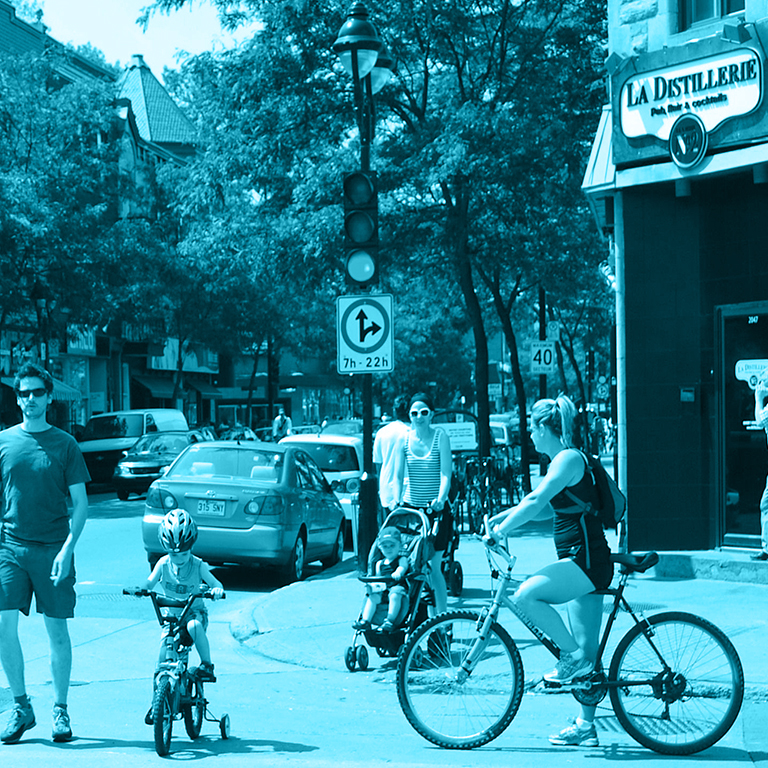 Cyclist and Pedestrian Count | Comptage des piétons et des cyclistes