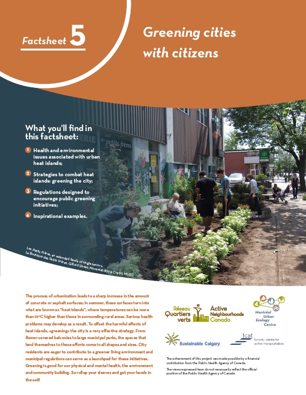 Greening cities with citizens