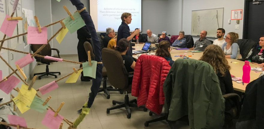 Saguenay Workshop with professionnals